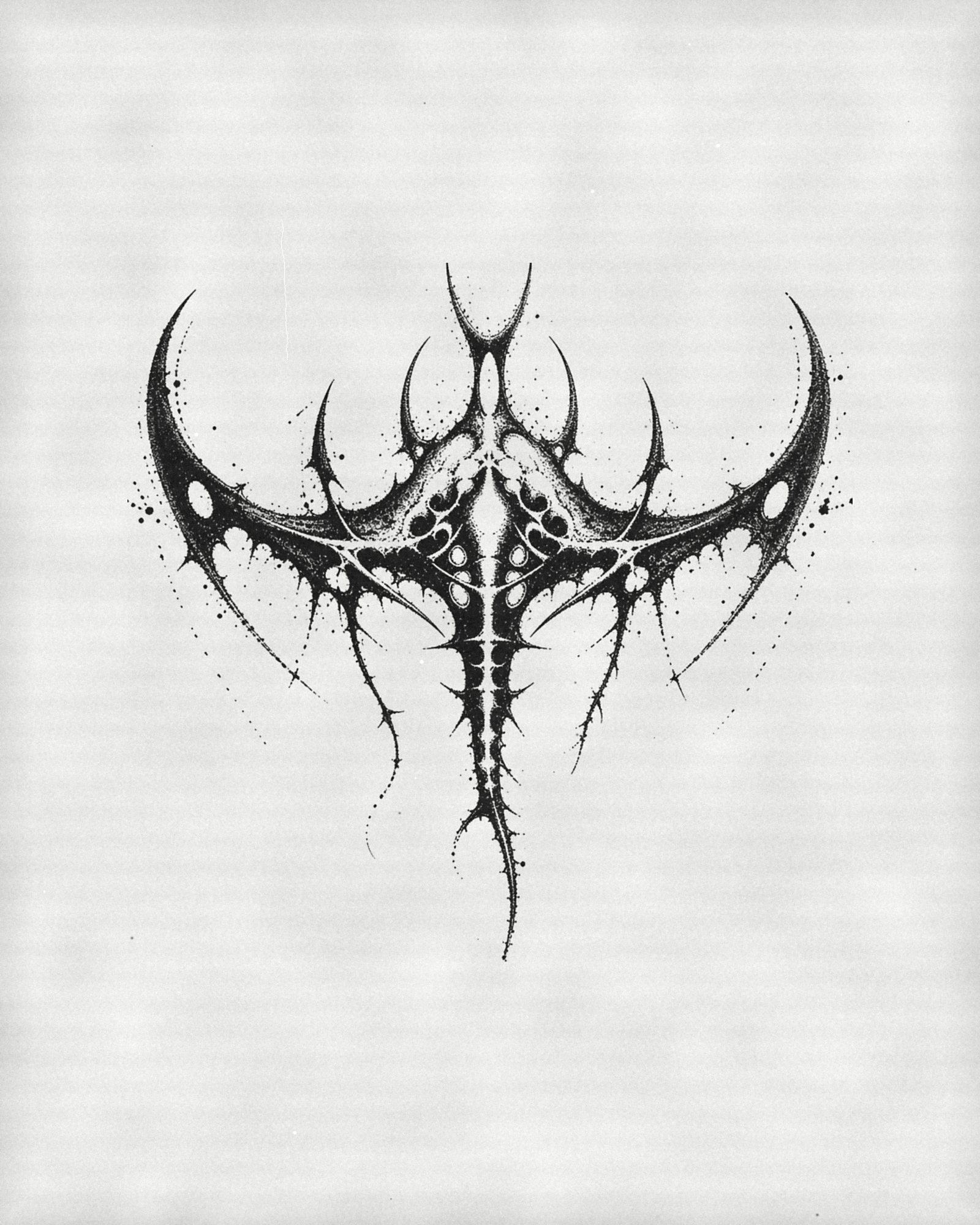 MT006 Manta flash drawing