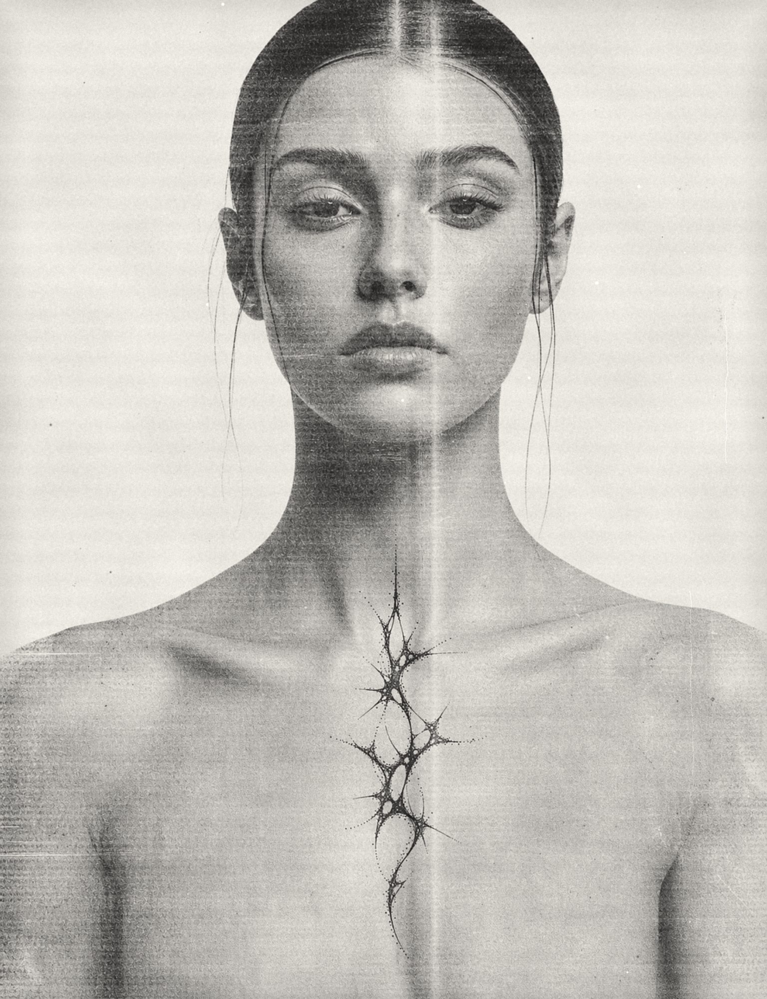 MT007 Nodes worn — Sternum