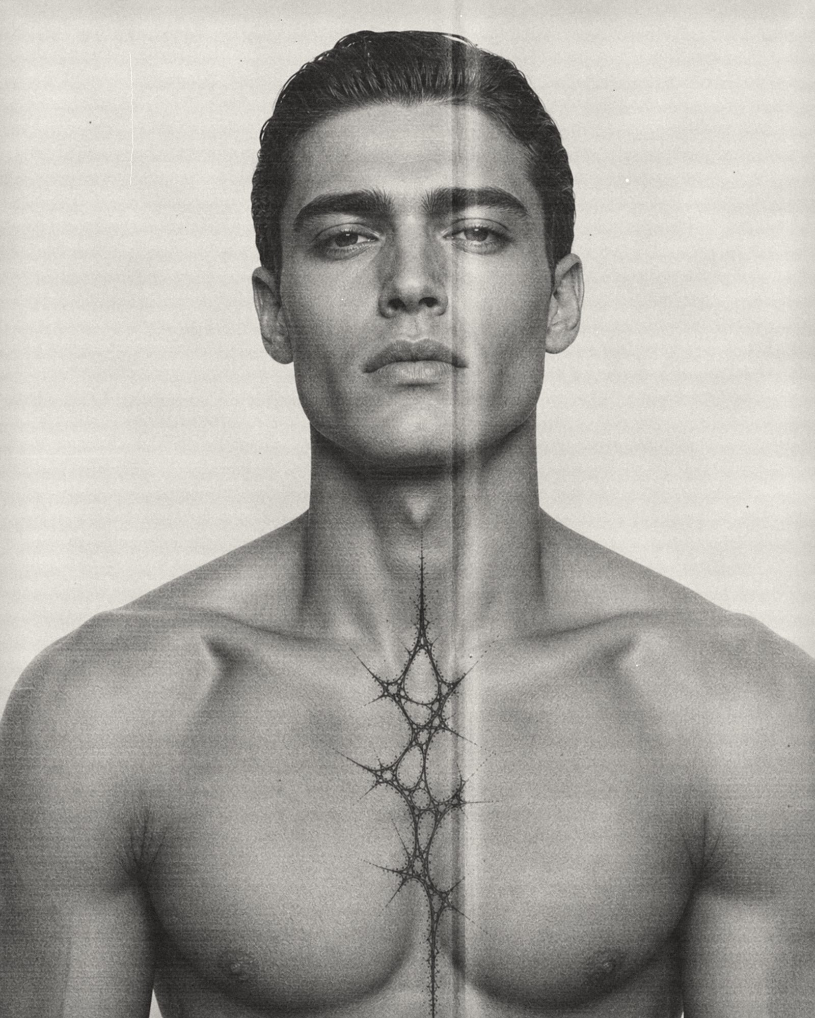 MT007 Nodes worn — Sternum